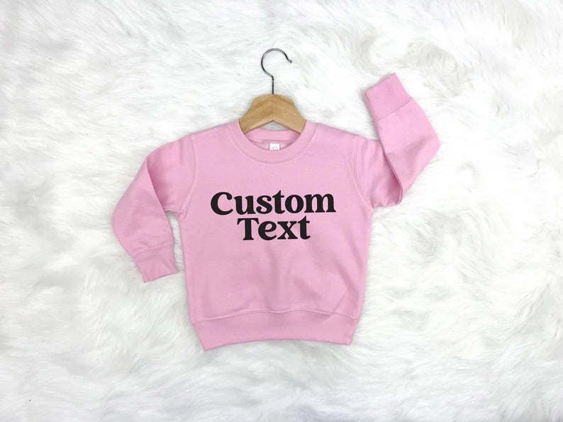 Custom Kids Sweatshirt