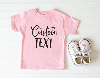 Custom Kids T-Shirt (or Infant Bodysuit)