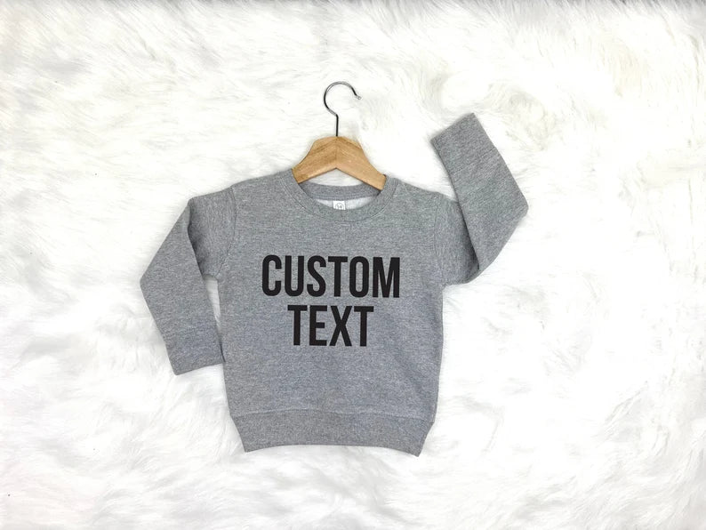 Custom Kids Sweatshirt