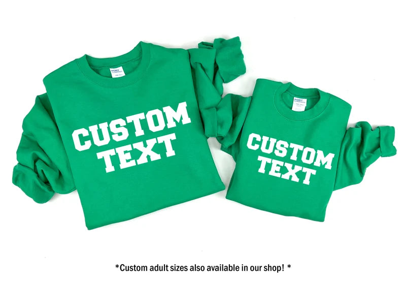 Custom Kids Sweatshirt