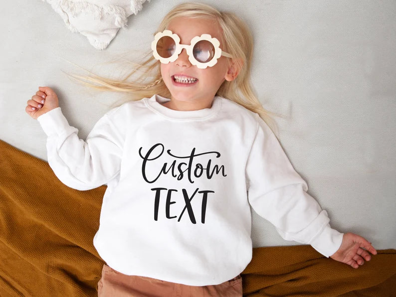 Custom Kids Sweatshirt