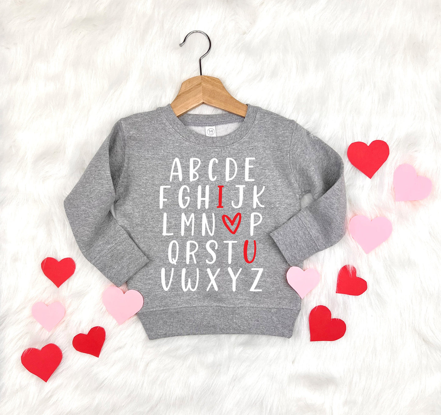 ABC I❤️U Kids Sweatshirt