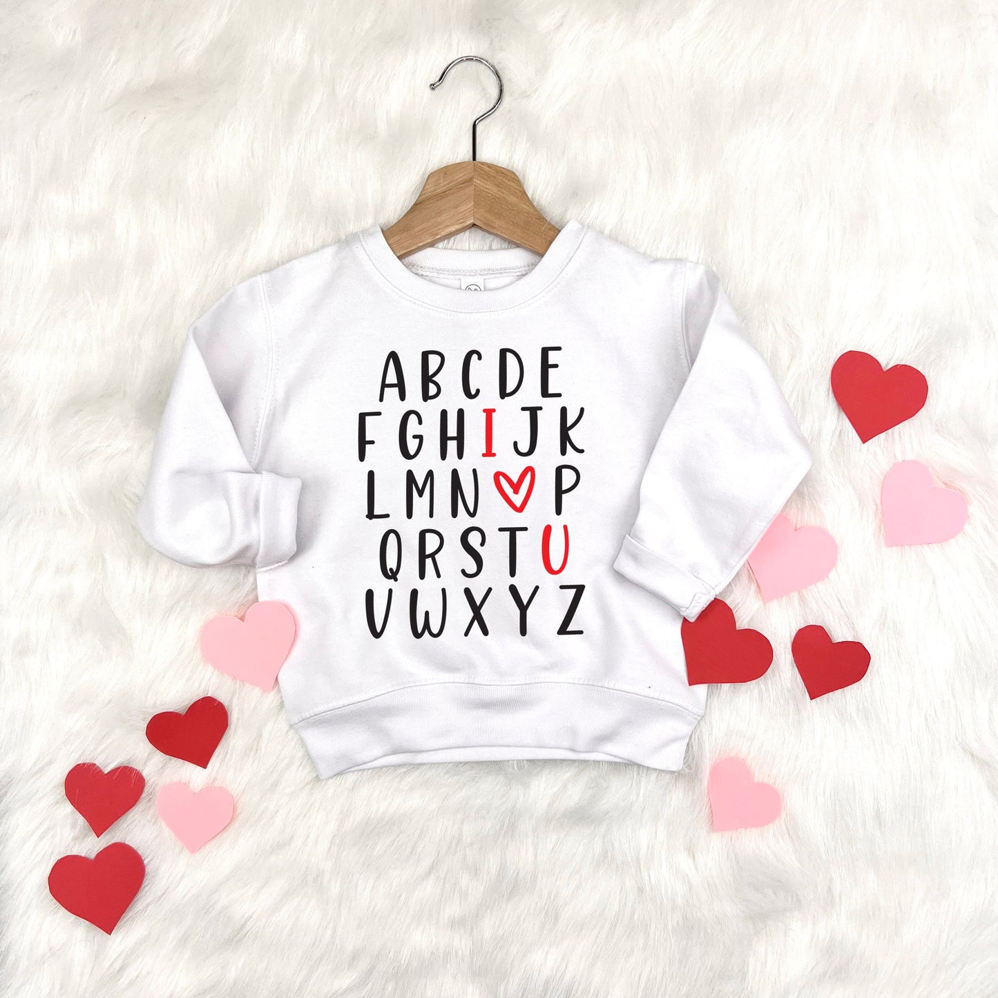 ABC I❤️U Kids Sweatshirt