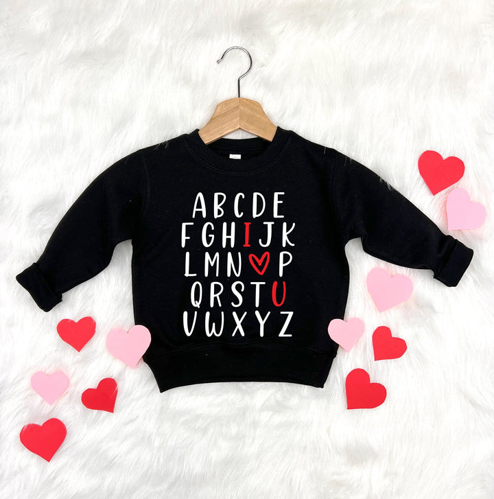 ABC I❤️U Kids Sweatshirt