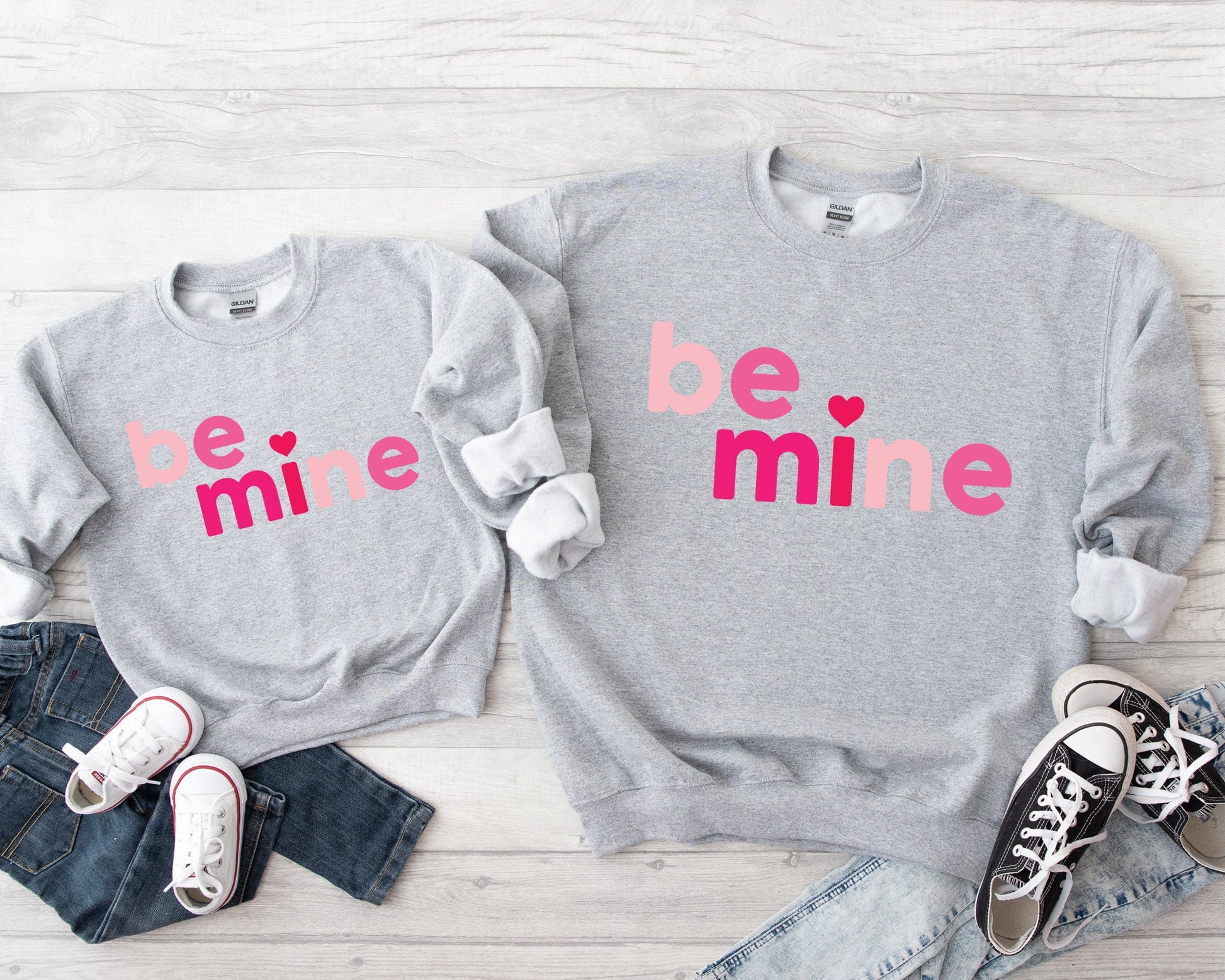 Be Mine Kids Sweatshirt