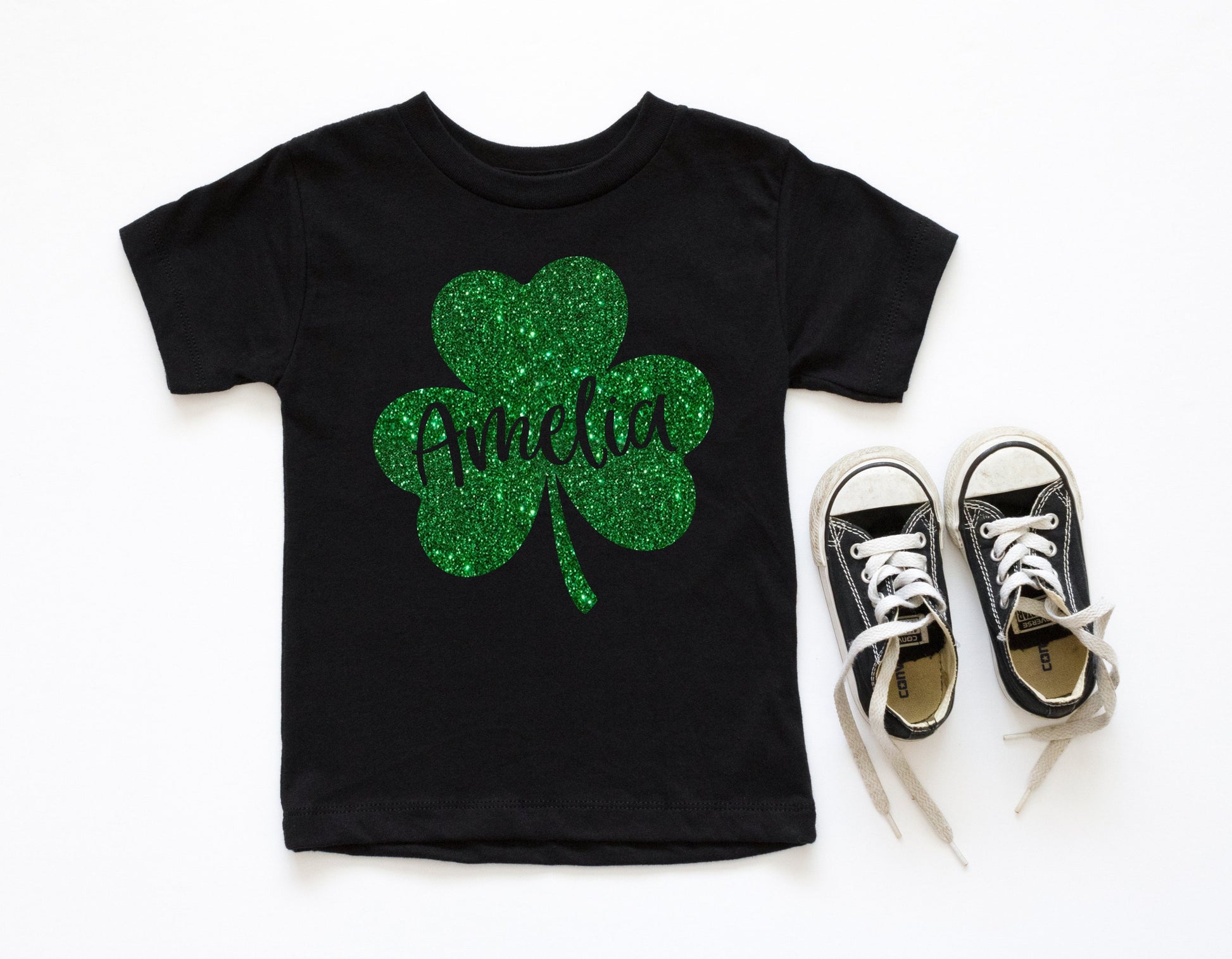 Personalizable Shamrock Kids T-shirt