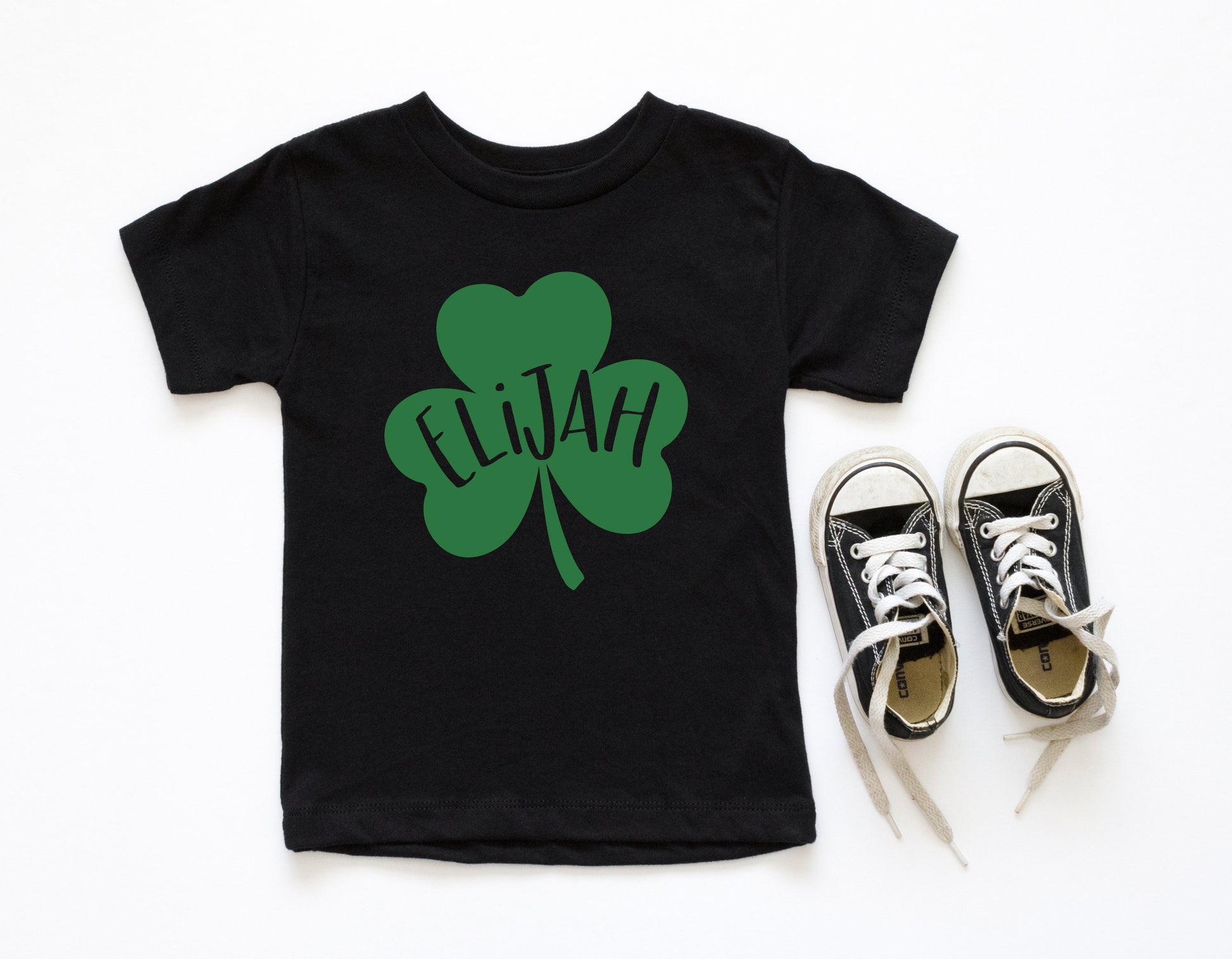 Personalizable Shamrock print version Kids T-shirt