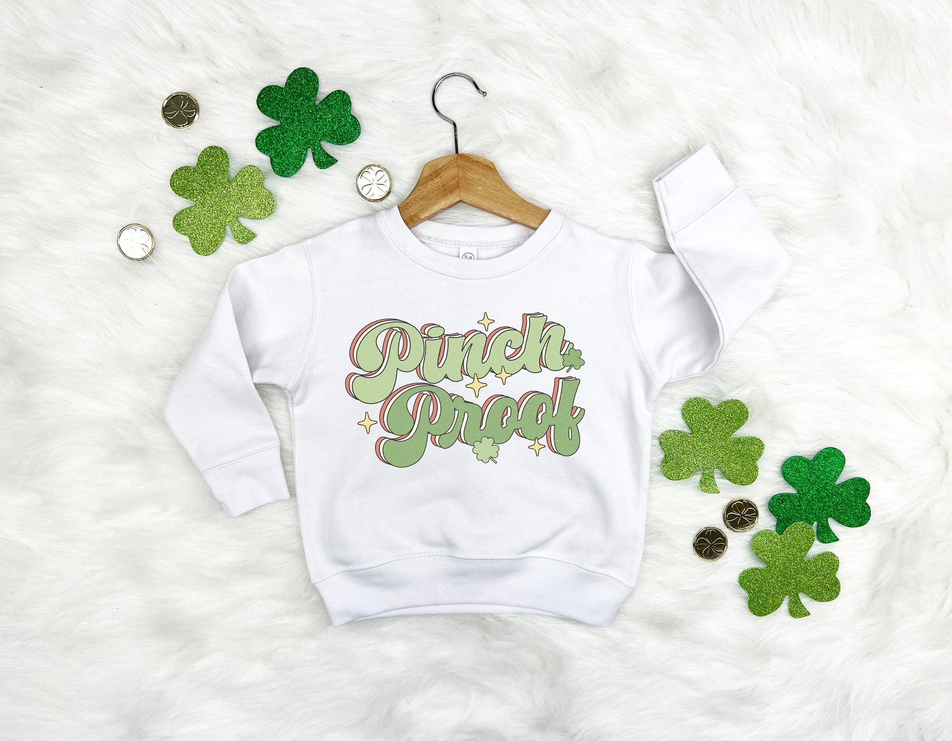 Retro Pinch Proof Kids Sweatshirt