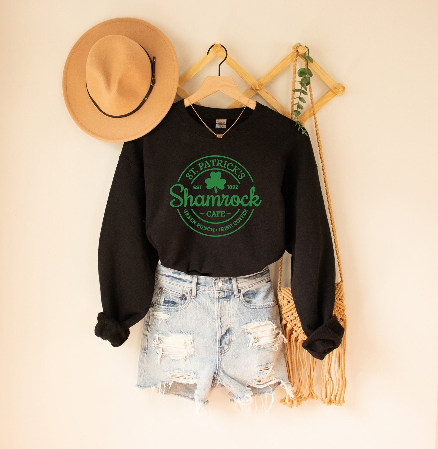Shamrock Cafe Adult Sweatshirt