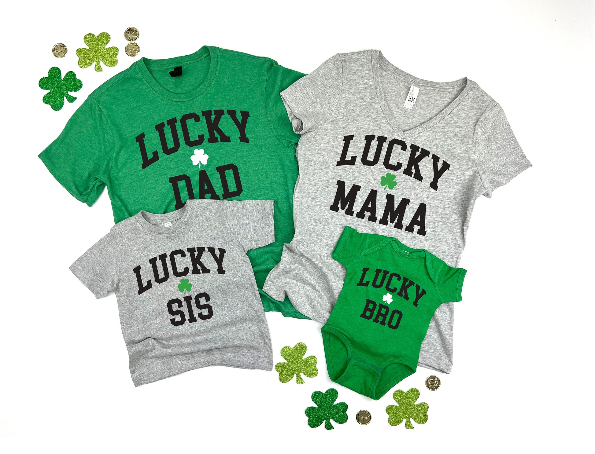 Lucky Family Kids T-shirt