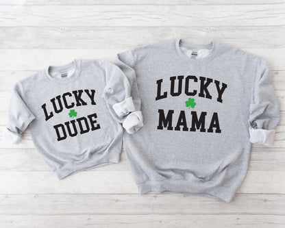 Lucky Family Adult Sweatshirt