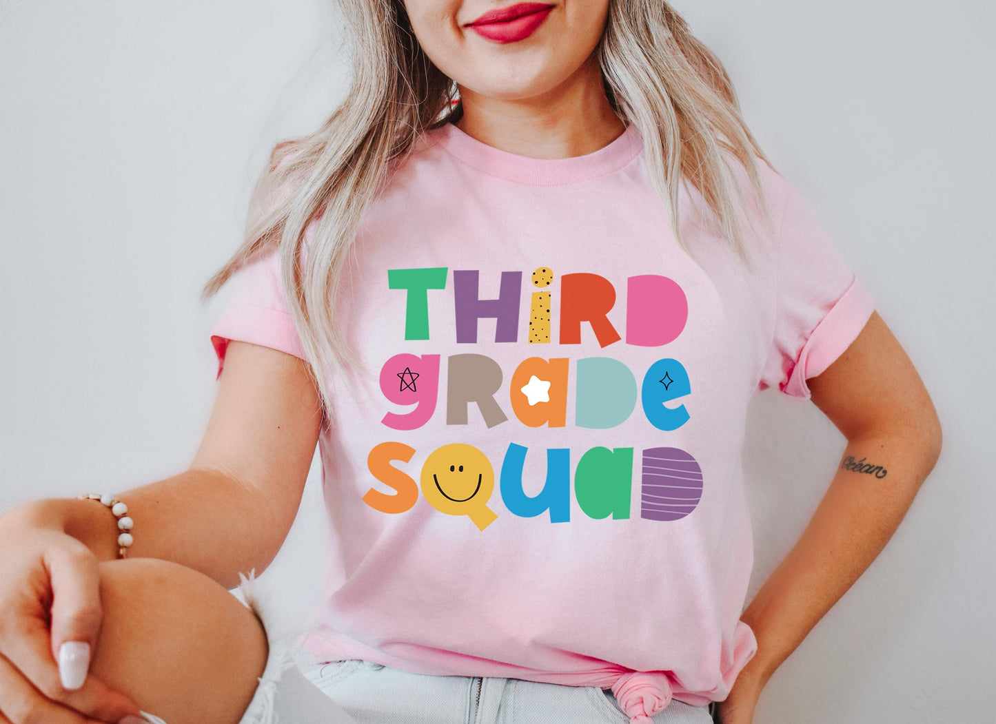 Choose Your Grade - School Squad Adult T-Shirt