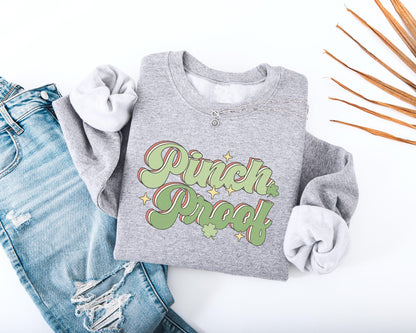 Retro Pinch Proof Adult Sweatshirt