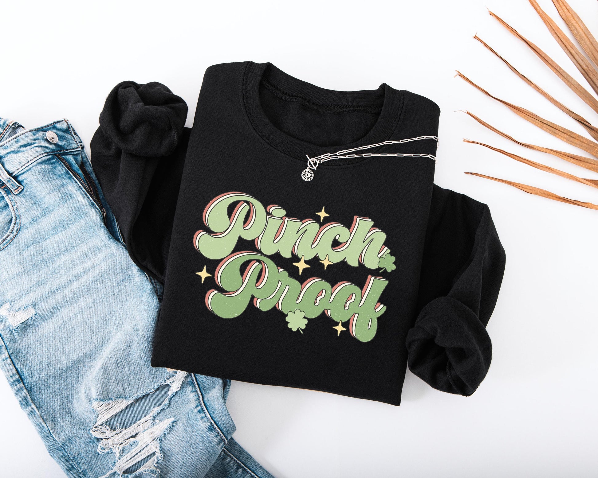 Retro Pinch Proof Kids Sweatshirt