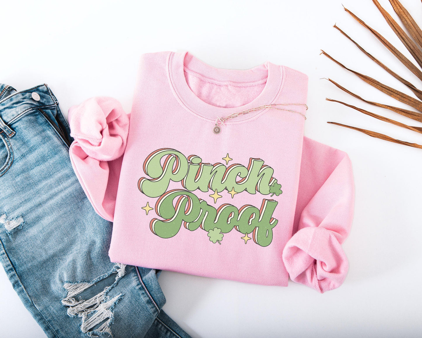 Retro Pinch Proof Adult Sweatshirt
