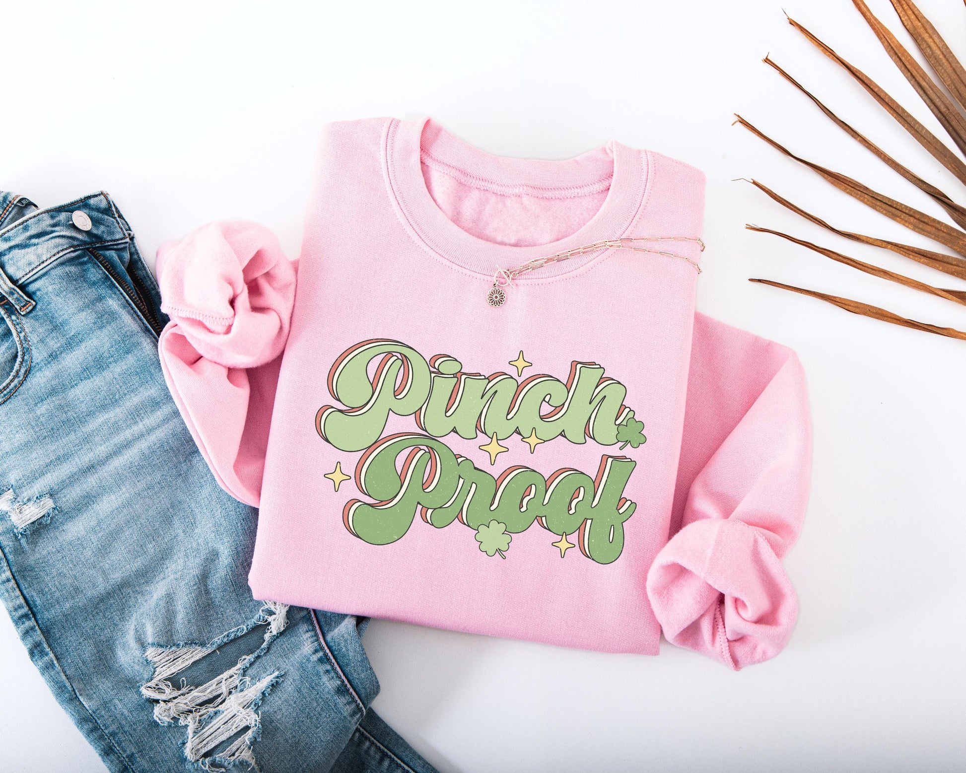 Retro Pinch Proof Adult Sweatshirt